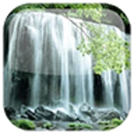 waterfall live wallpaper android application logo